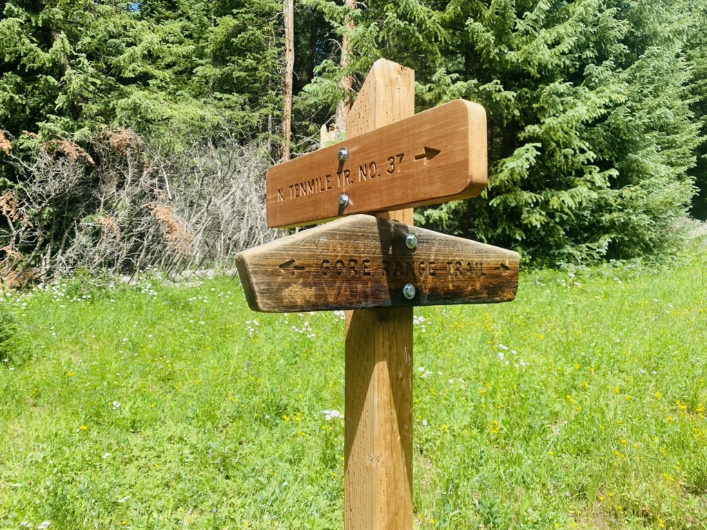 Trail sign